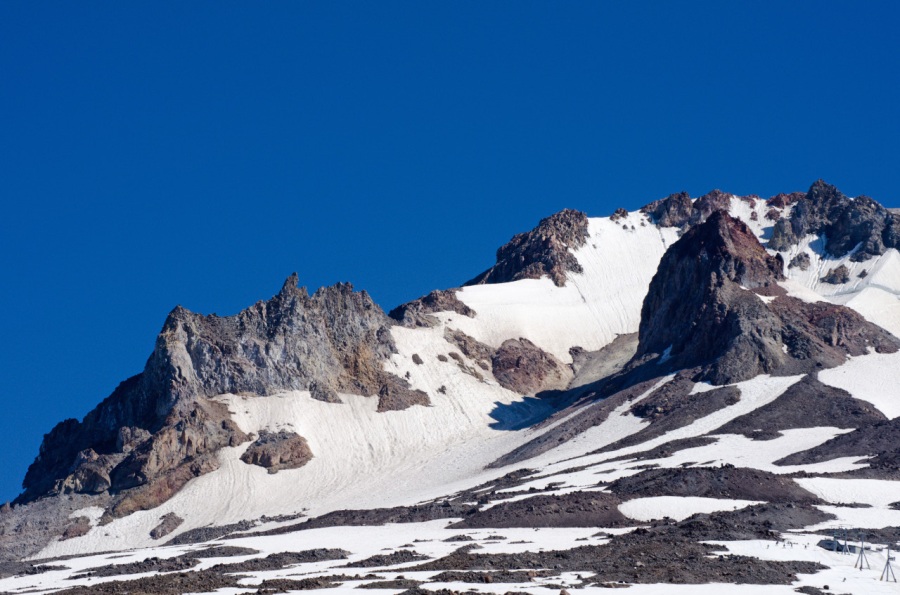 The summit of Mt. Hood