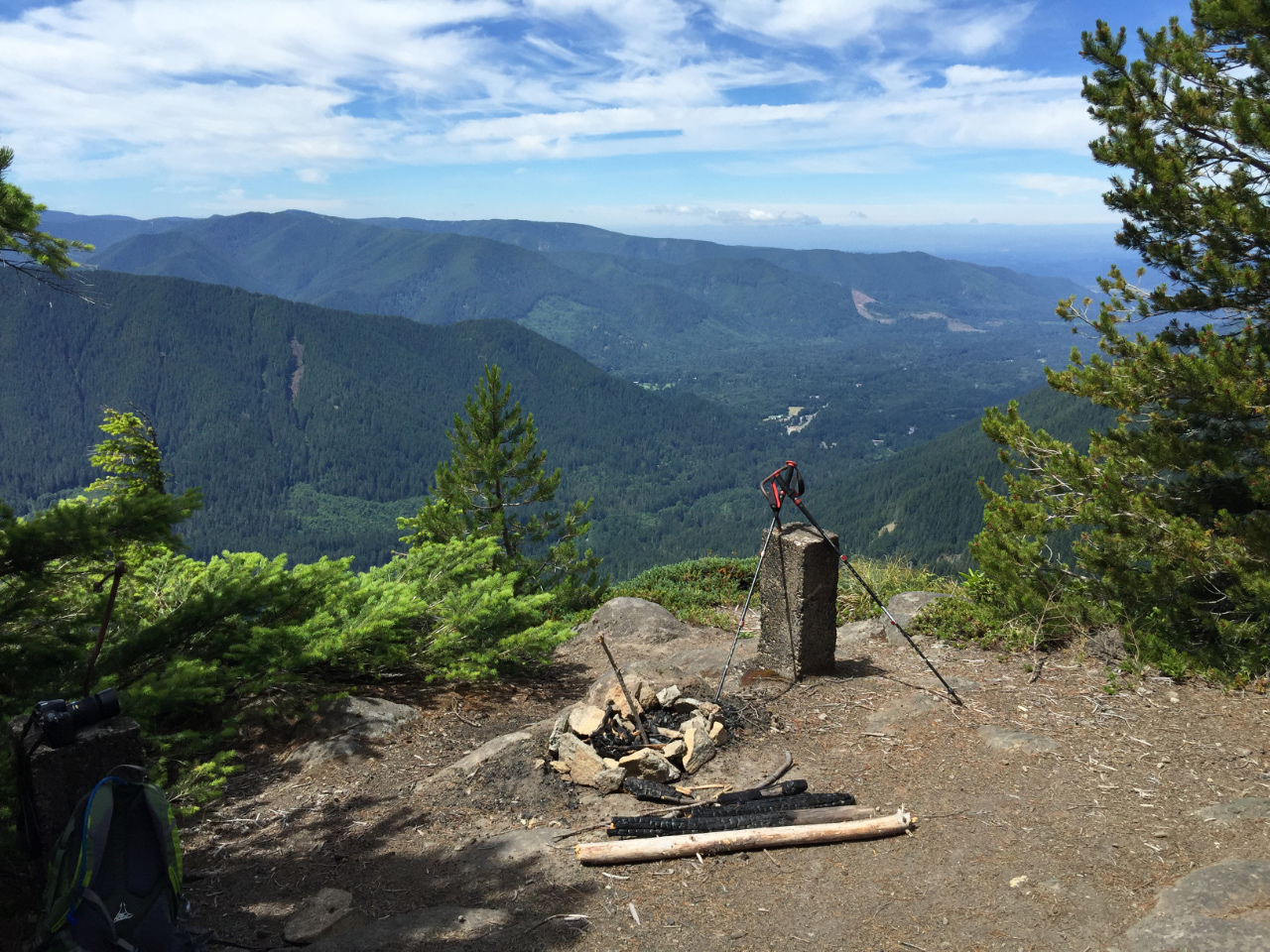 Old fire lookout site
